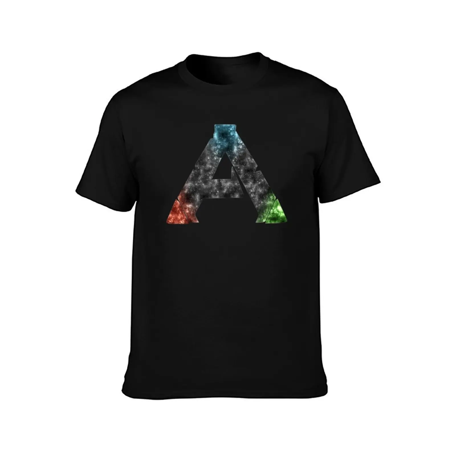 Ark Survival Evolved - Logo (Galaxy Design) T-Shirt Summer Casual Cotton Tee Oversized Streetwear Tops Vintage Graphic Print