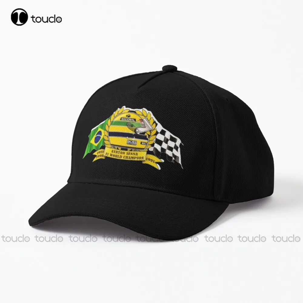 Ayrton Senna Nacional Helm : Merchandise And Apparel -  Baseball Cap Caps Outdoor Simple Vintag Visor Casual Caps Custom Gift