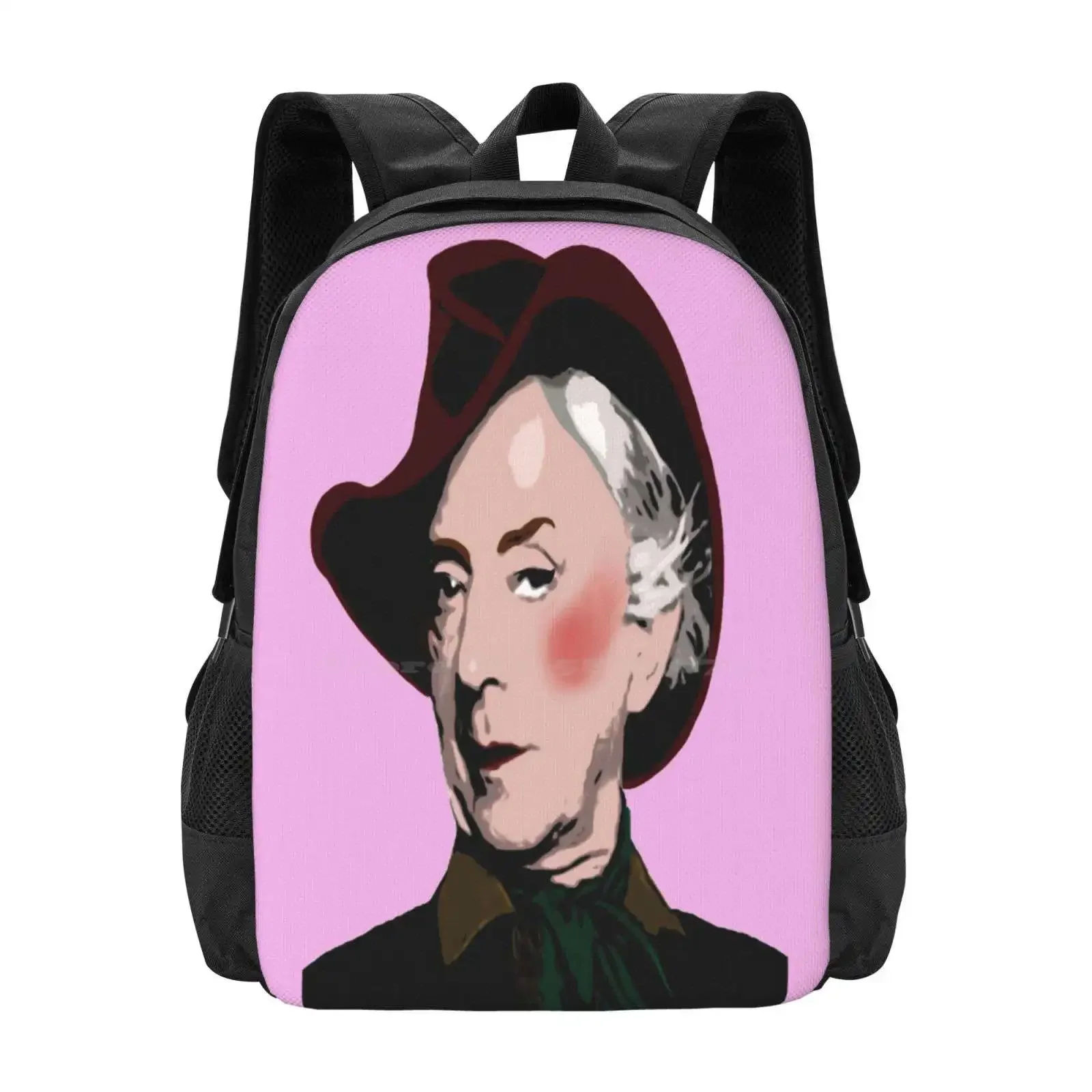 

Quentin Crisp Icon Hot Sale Schoolbag Backpack Fashion Bags Quentin Crisp The Ciivil Servant Legal Alien Englishman In New York