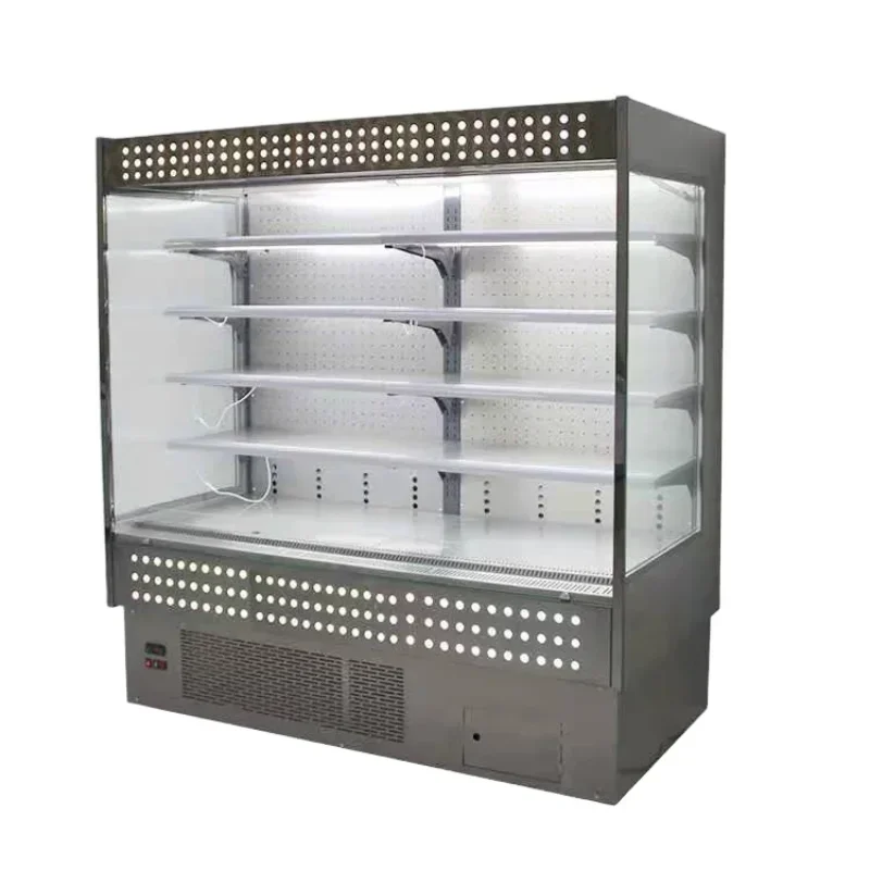 Freezer Bakery Cabinet Case Ice Cream Cooler  Equipment Refrigerator Commercial Glass Door Beverage