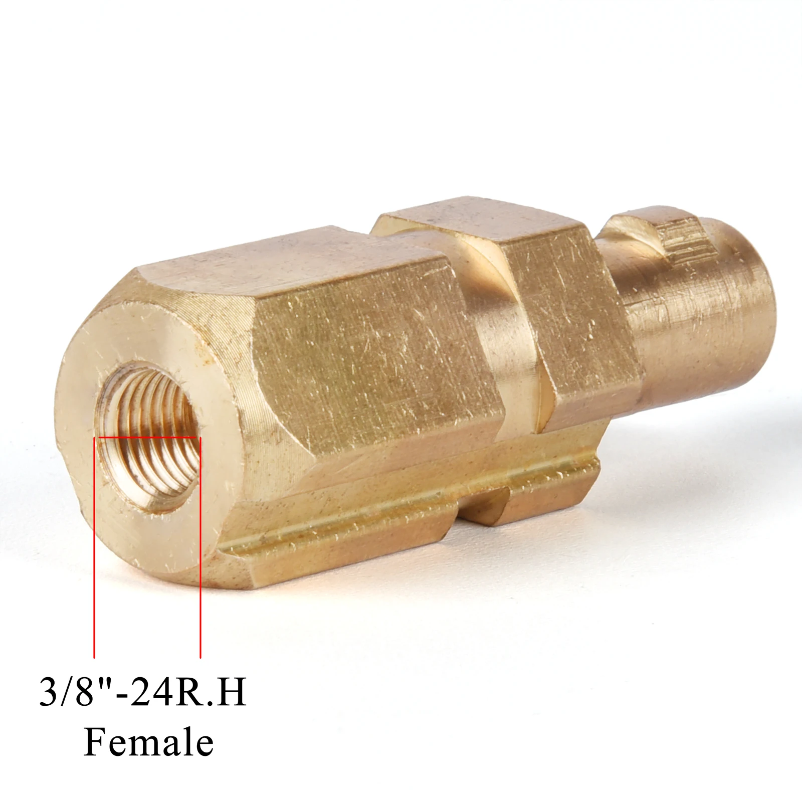 Imagem -03 - Dinse Tig Torch Plug com Encaixe de Argônio Fit Wp9 e Wp17 Series Ldt-917f 3570