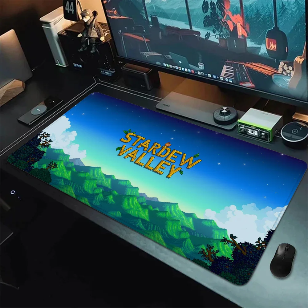 Stardew Valley Gaming Keyboard Mause Pad Gaming Setup Accessories Desk Accessories Office Anime Mouse Pad 900x400 Pc Gamer Mats