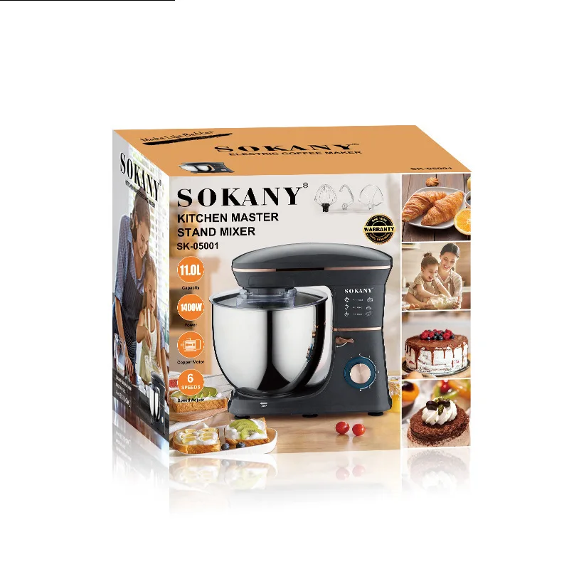 

Wholesale 11L Border Household Electric Mixer Noodle Maker Chef Cream Blender Egg Beater Machine