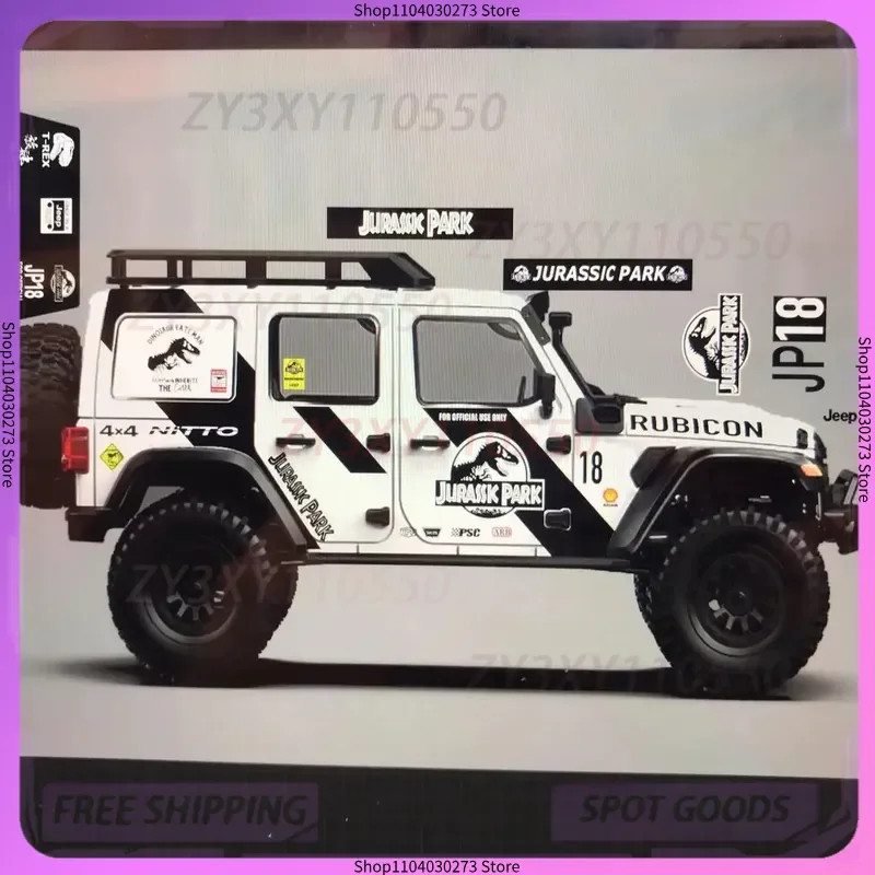 Lello 1/7MK07 CK5811 adesivo simulazione arrampicata RC Wrangler tema adesivo personalizzato impermeabile e resistente all'usura
