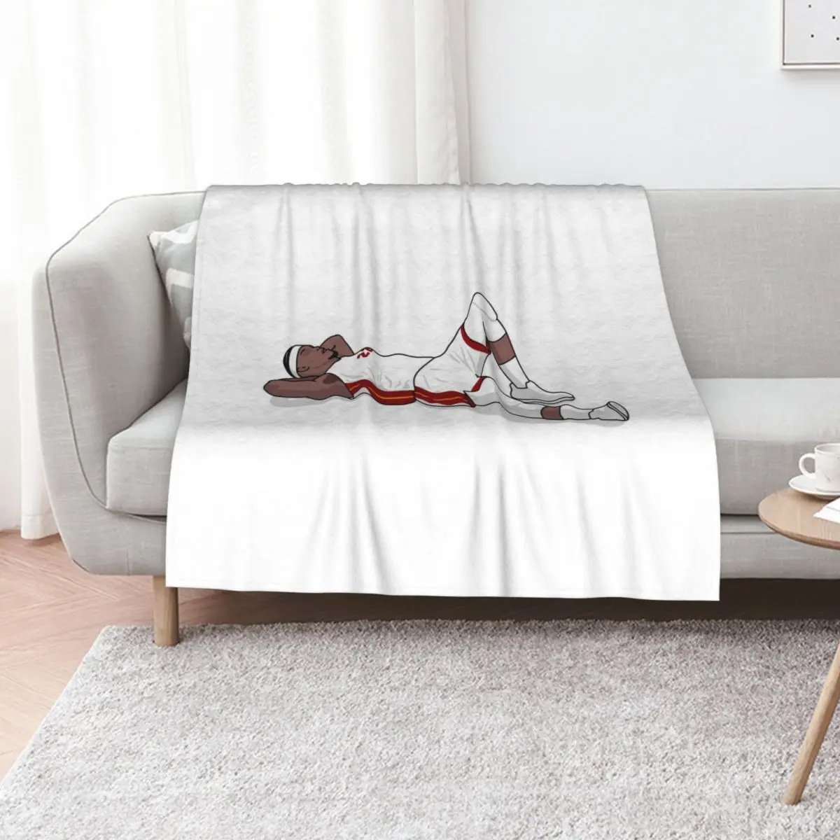 Playoff jimmy Throw Blanket Bed linens Flannel Fabric Plush for babies For Decorative Sofa heavy to sleep Blankets