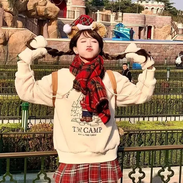 Disney ShellieMay cartone animato carino peluche accessori per capelli di Natale creativo Kawaii ragazze fascia copricapo regalo costume di Natale