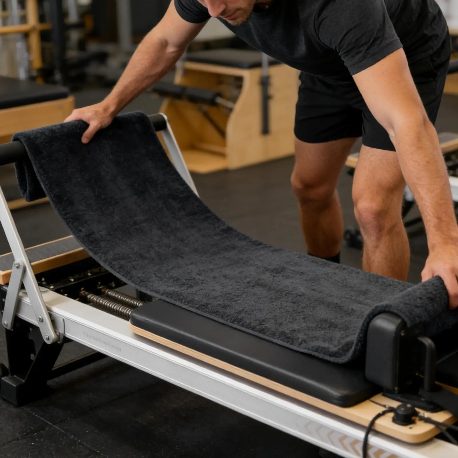 Microfiber Gym Towels with zip - Home Gym Routine review and price