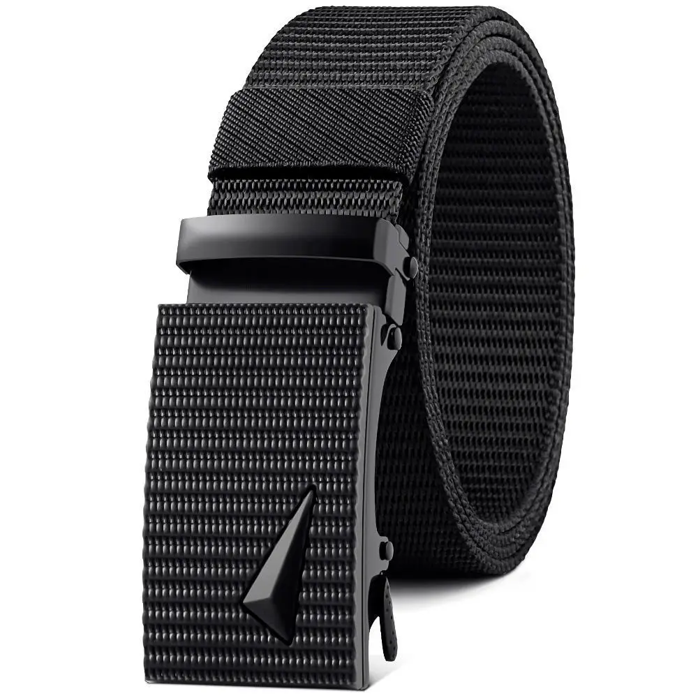 Goedkope Riem Heren Nylon Riem Plastic Automatische Gesp Outdoor Canvas Riem Voor Mannen