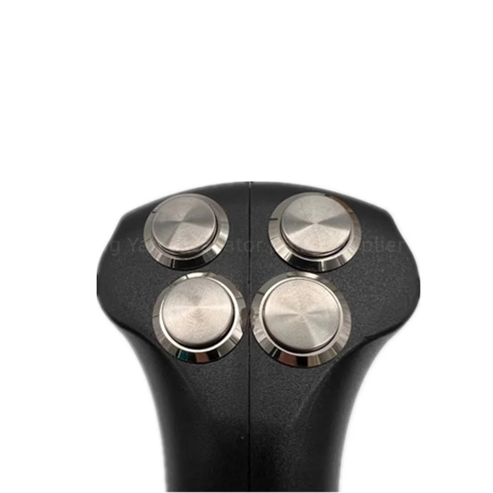 For Excavator Parts Logging Iron Stone Tools Agricultural Harvester Electric Control 3456789 Button Joystick Handle Glue Gear