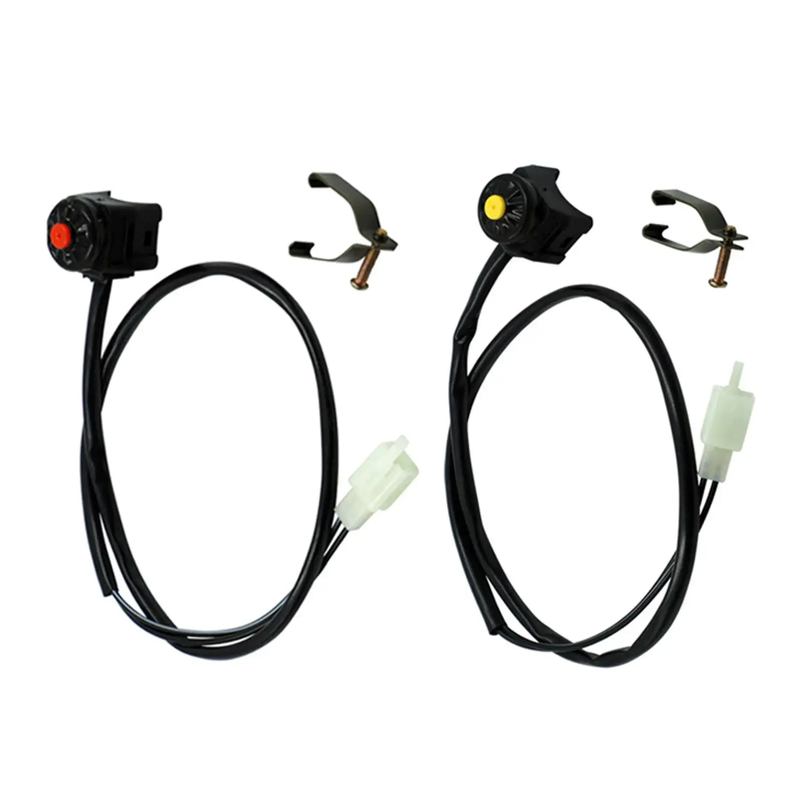 Headlight Fog Light Horn ON Off Start Kill Switch Universal 12V Handlebar Mount for Motorcycle ATV Accessories