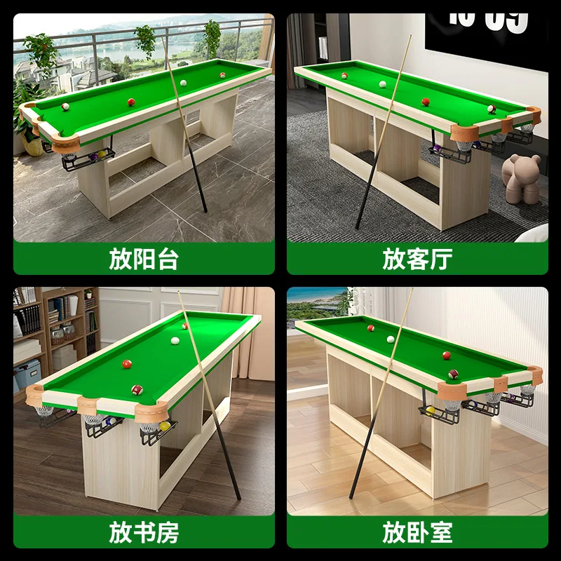 Five-point billiard table dual-purpose training table, simple billiard basic skill stick accuracy practitioner