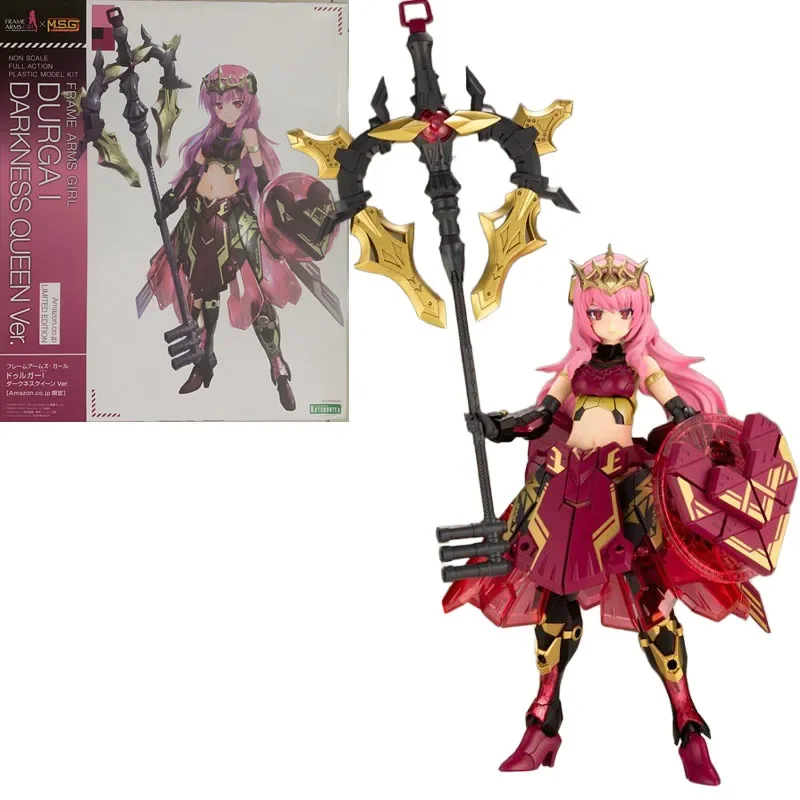 

Kotobukiya Original FRAME ARMS GIRL DURGA I DARKNESS QUEEN Ver. CAT ARMOR Ver. Anime Action Figure Assembly Model Toys in stock