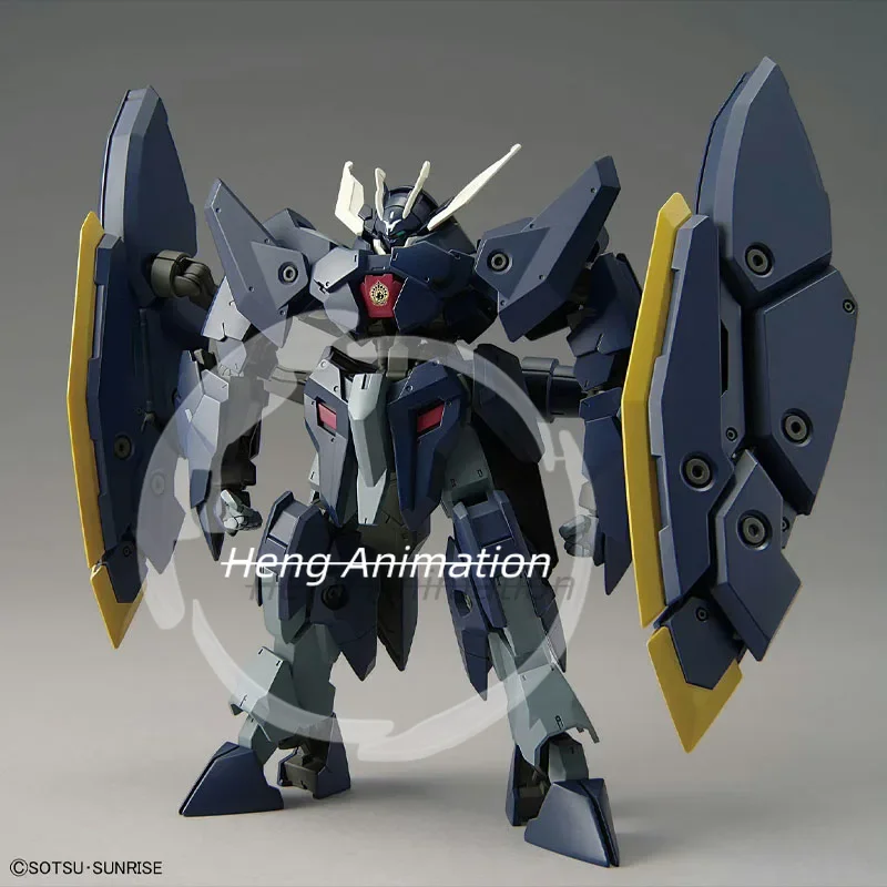 Em estoque bandai original hg orphans de sangue de ferro URDR-HUNT gundam zagen figura de ação modelo ornamento