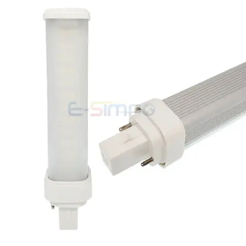 LED 교체 수평 개조 PL 플러그 램프, 안정기 제거 필요, G24d 2P GX24Q 4P 7W 9W 11W 2U CFL PLC 13W 18W 26W
