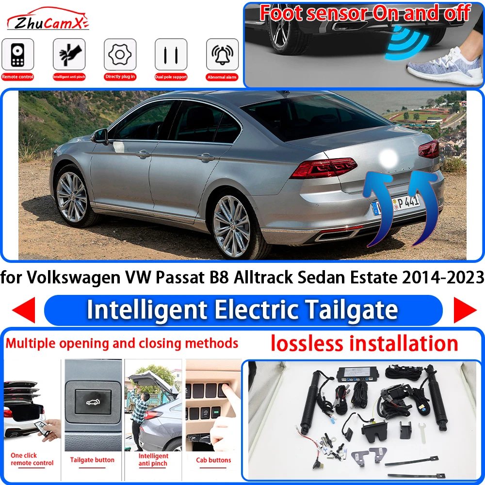 for Volkswagen VW Passat B8 Alltrack Sedan Estate 2014-2023 Power Liftgate Trunk Electric Suction Tailgate Tail Gate Lift Strut