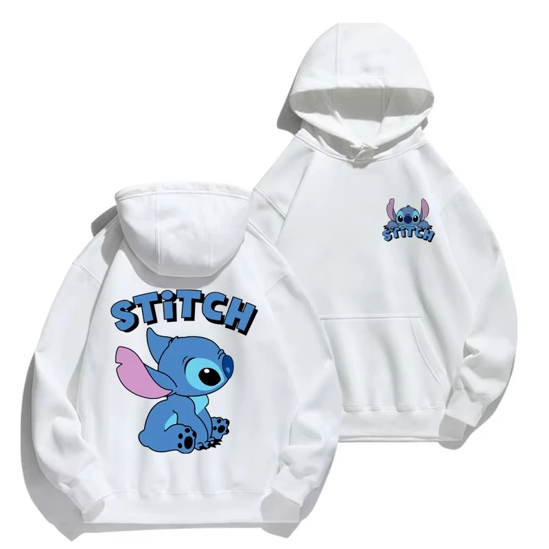

Stitch Hoodie Autumn/Winter Hoodie European and American Cartoon Anime Hoodie Loose Clothes Couple's Hoodie Coat 2025 fashion