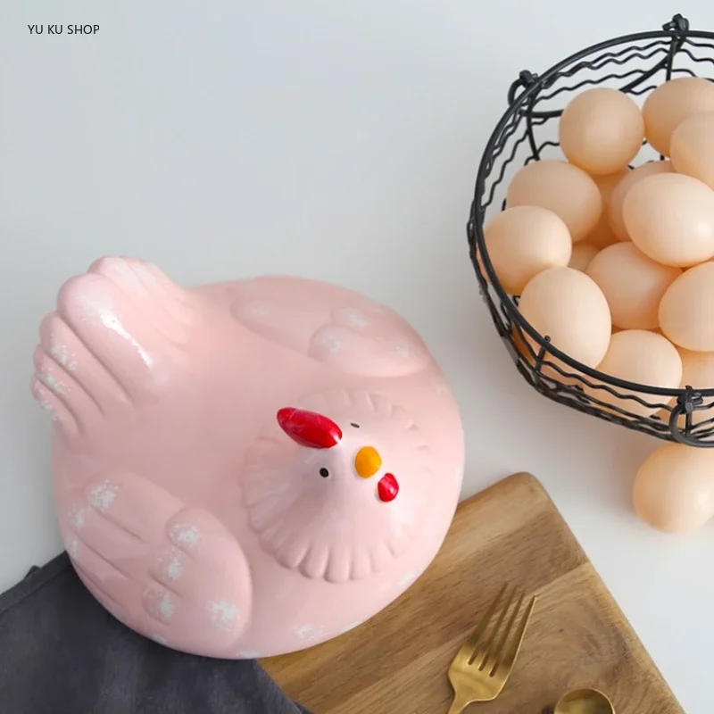 Eramic Egg Basket Potato Sundries Basket Egg Container Home Storage Organization Iron Fruit Storage Basket Kitchen Decoration