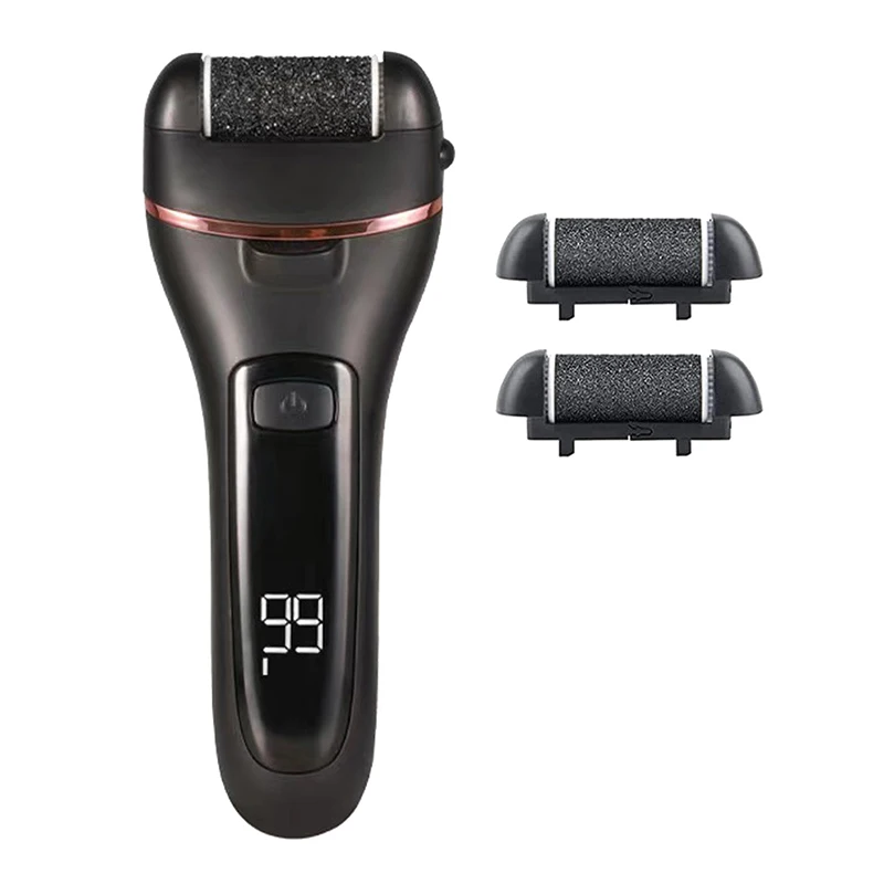 3 قطع رؤوس مطحنة عالية الجودة للعناية بالقدم، بكرات مزيل الجلد الصلب، عبوات أداة إزالة مسامير القدم