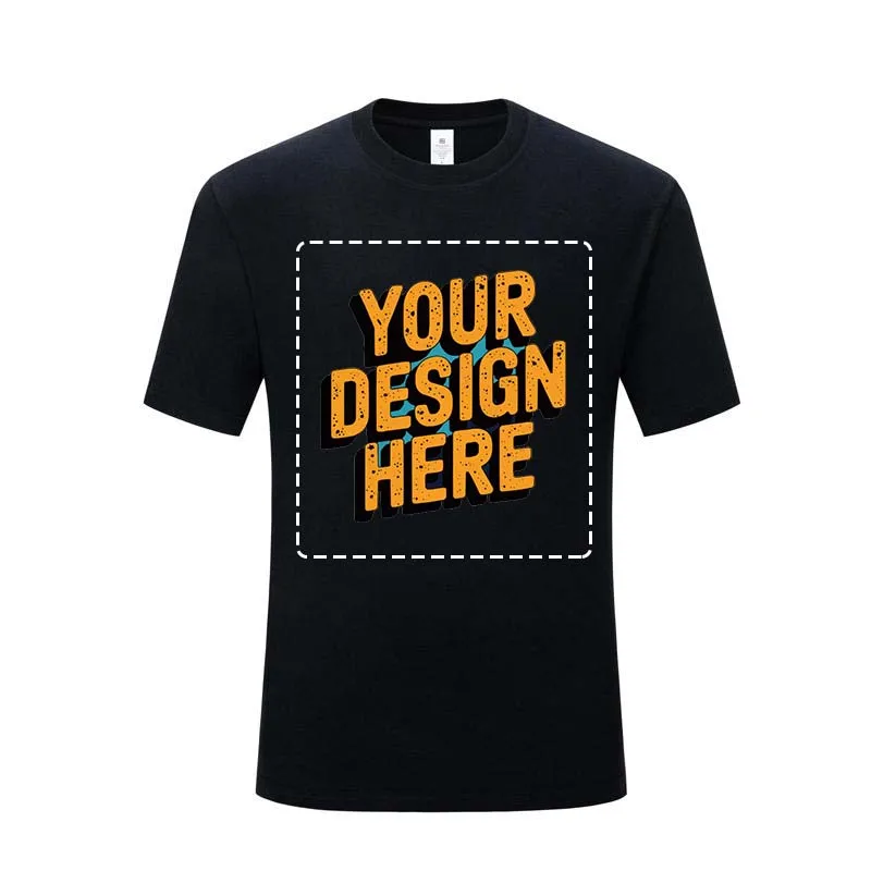 Customized LOGO Shirt 200g 100% cotton high cost performance T-shirt free printing LOGO MQQ 1 PCS HM-X2