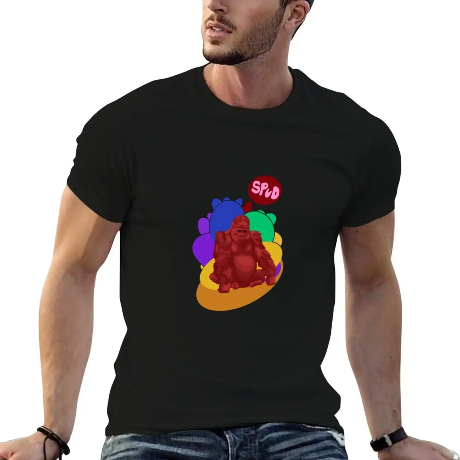 

Draw With Spud Merch T-Shirt customizeds oversized graphic tee shirts graphic mens t shirts