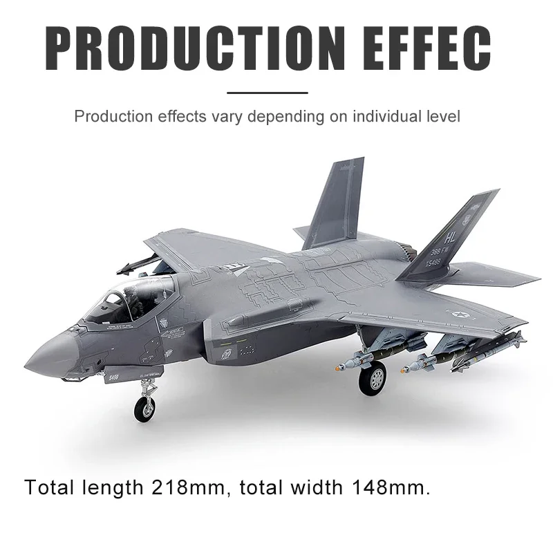 TAMIYA military assembled aircraft model kit 60792 American F-35A Lightning II fighter 1/72