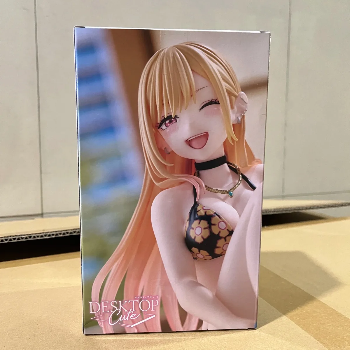 En Stock, Figura Original de Taito, Kitagawa Marin con Traje de Baño, My Dress Up Darling, Adorno Bonito, Modelo de Anime, Regalos de Cumpleaños para Niñas