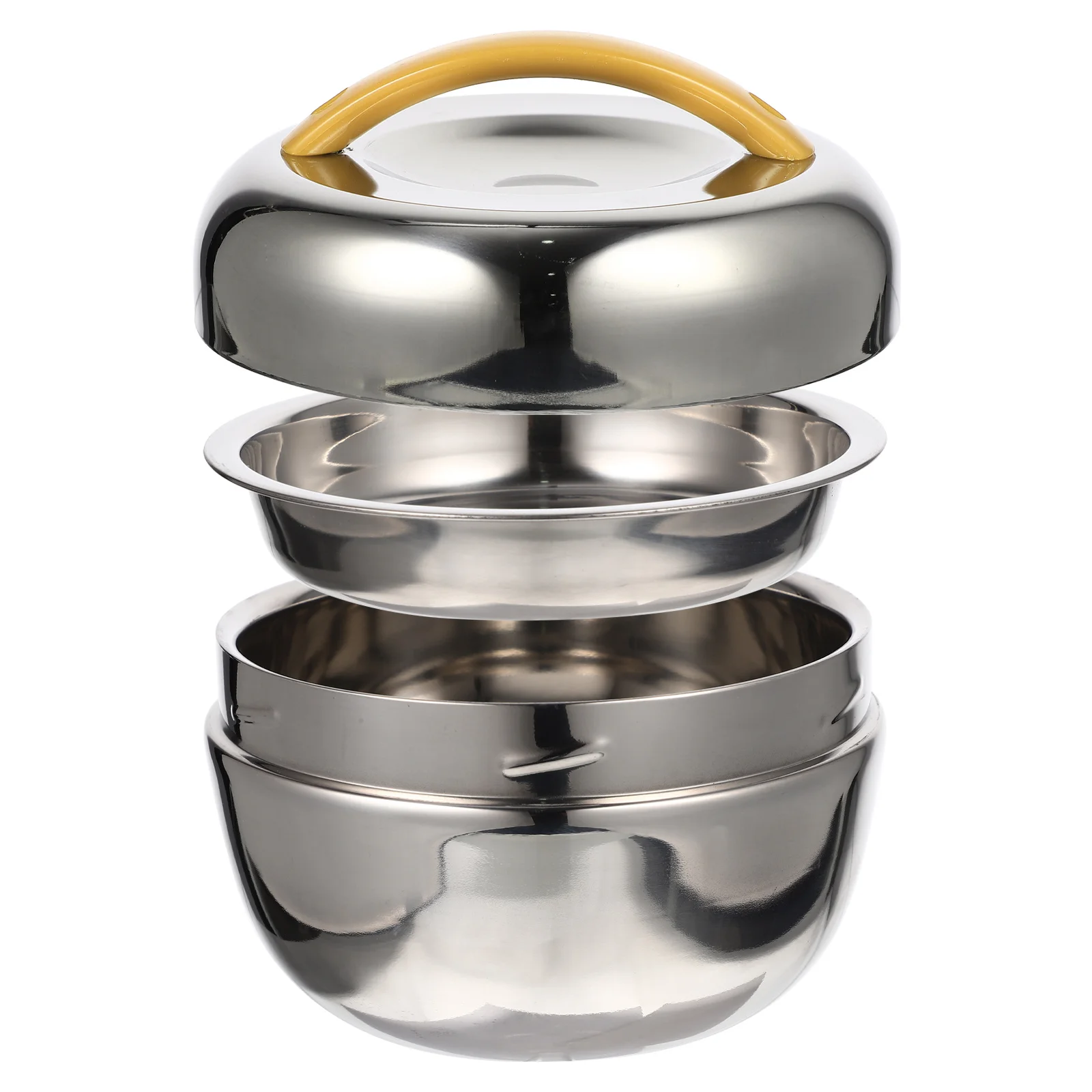 

Stainless Steel Insulated Bento Box Double Layer Leakproof Lunch Container for School Office Travel Kids Adults Portable Food