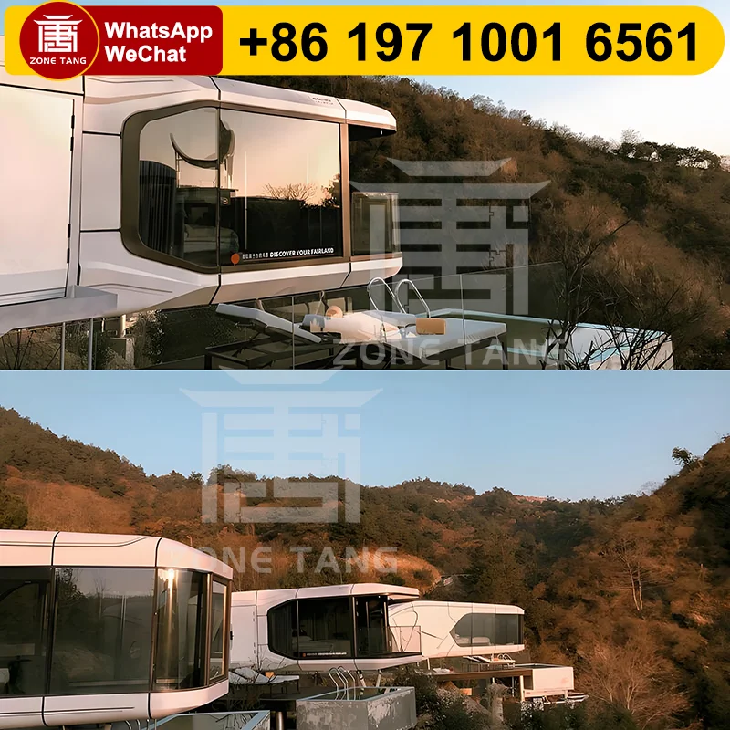 

Tiny Home China Factory Price Prefab Tiny House Hot Insulation Modern Modular Homes Space Capsule House Custom Mobile Homes Mini