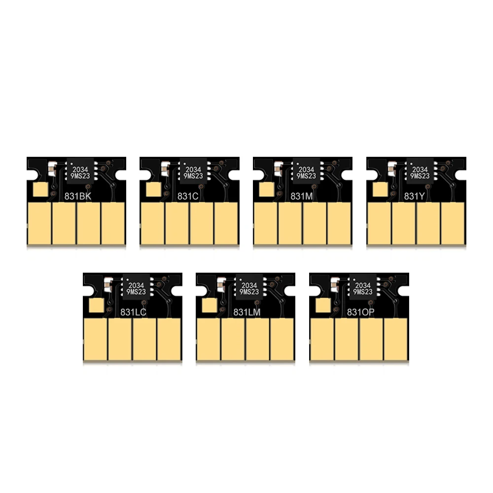 For HP 831 Ink Cartridge Chip For HP Latex 110 115 310 315 330 335 360 365 370 560 570 L360 L365 L330 Printer Latest Upgrade