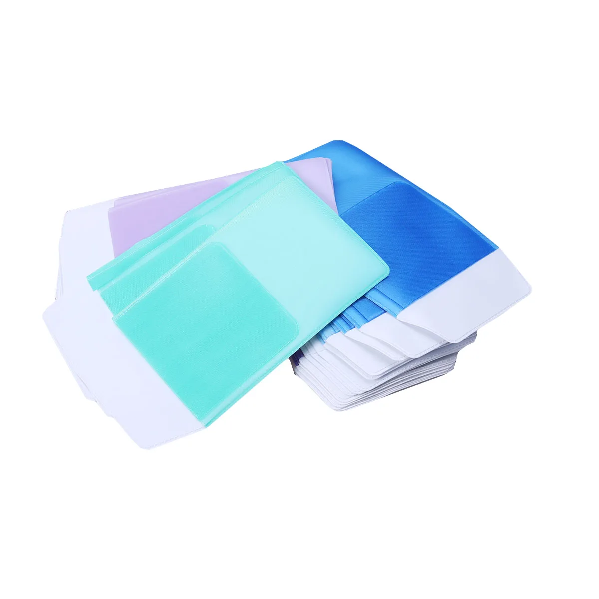 

6 pcs Pen Protector Colorful Leak-Proof Scratch Resistant Pen Pouch Inserted Pocket Organizer For Stationery Cellphone