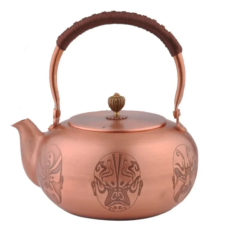 

Tea Pot Vintage Kettle Teapot for Stovetop Chinese Style Teapots To Boil Water Kung Fu Tea Table Copper Tea Kettle Water Jug