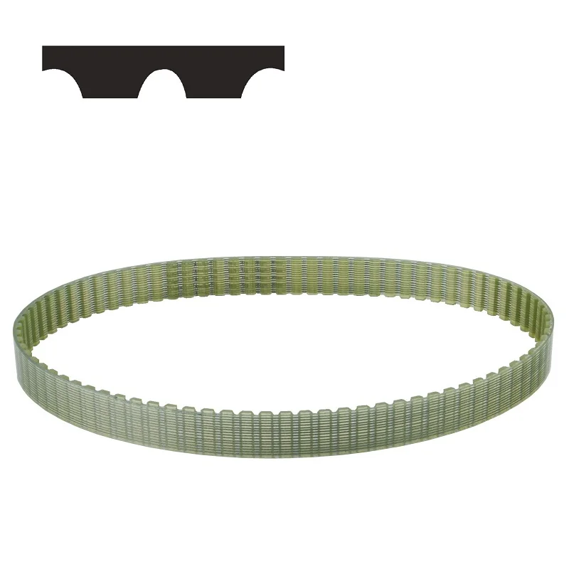 

AT10 Tooth Belt PU 80~89teeth Transmission Closed Conveyor Pitch 10mm Loop Belt With Steel Cord Endless Timing Belt Replacement