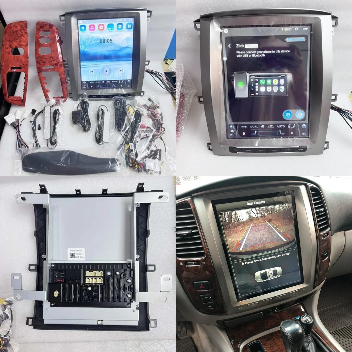 

For Toyota Land Cruiser 100 LC100/Lexus LX470 1992-2002 Android Car Radio Screen Stereo Receiver Autoradio Multimedia Player GPS