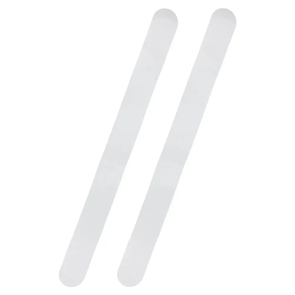 

2 шт. элегантной прозрачной ленты для защиты края ракетки, не отвлекающей внимание, с превосходным сцеплением, аксессуар для теннисных ракеток