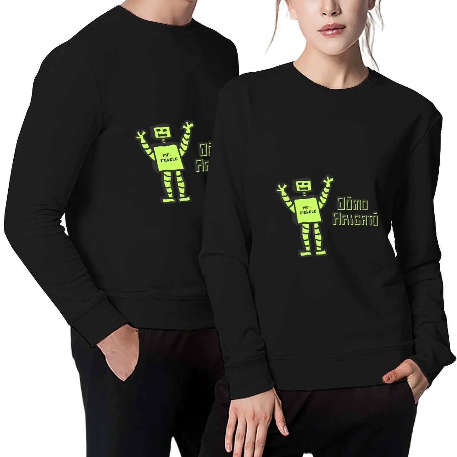 

Domo Arigato Mr. Roboto Pullover blouse male clothes men wear autumn jacket men winter man sweatshirt