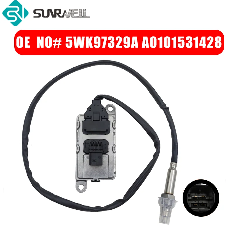

5WK97329A A0101531428 High Quality Chips for NGK Probe Nitrogen Oxygen Nox Sensor 0101531428 For Mercedes-Benz Actros Trcuk