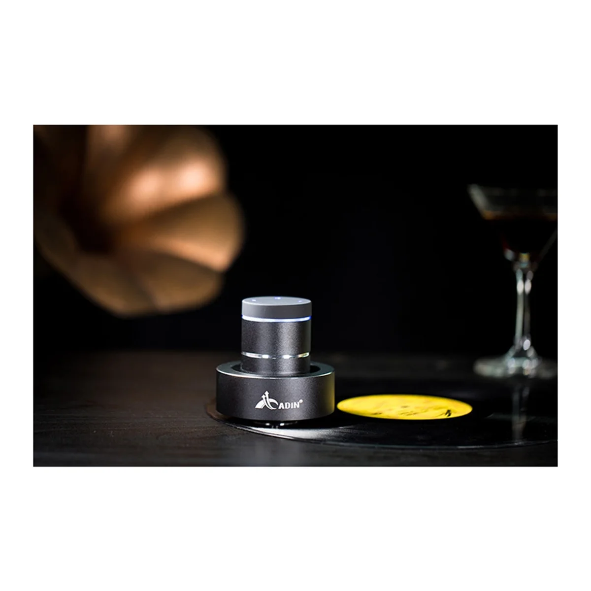 

Adin Portable Bluetooth Vibration Speaker, Wireless Subwoofer DIY Portable Lossless Sound Quality B