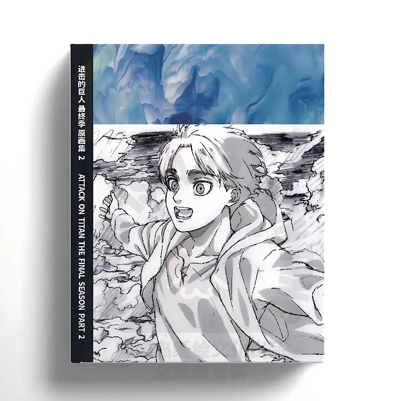 

Attack on Titan Original Art and Setting Collection Character Action Storyboards Animation Art Line Drawings Manga Book