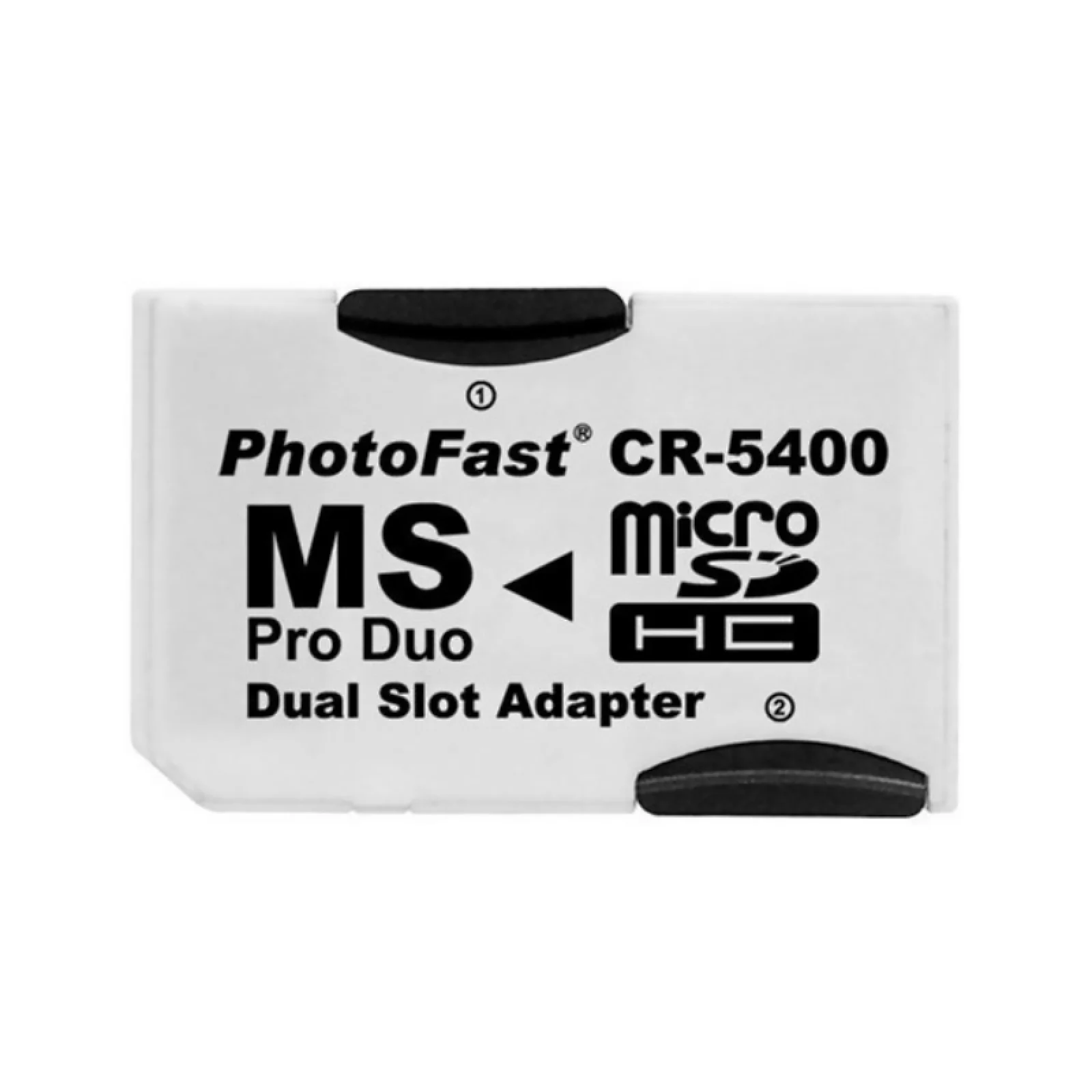 CR5400 PhotoFast For PSP Dual TF MicroSD Card to MS Pro Duo Memory Card Slot Short Rod Adapter CR5400 Dual TF Card to MS Ferrule