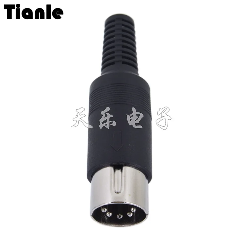 Five-pin keypad plug + Socket 5-pin female DIN S terminal MIDI plug five-pin plug