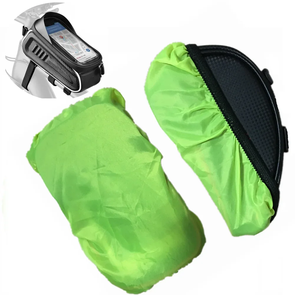 

Waterproof Coating Inside To Protect Your Luggage From Rain Rain Cover Bicycle Bag Dustproof Folded Up Lightweight Tool Parts