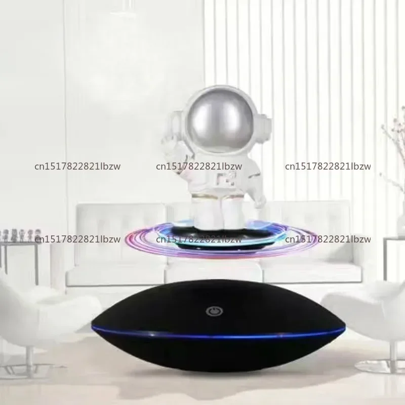 Magnetic Levitation Display Stand Creative Black Technology Ornaments 360-Degree Rotating Display Stand Birthday Gift