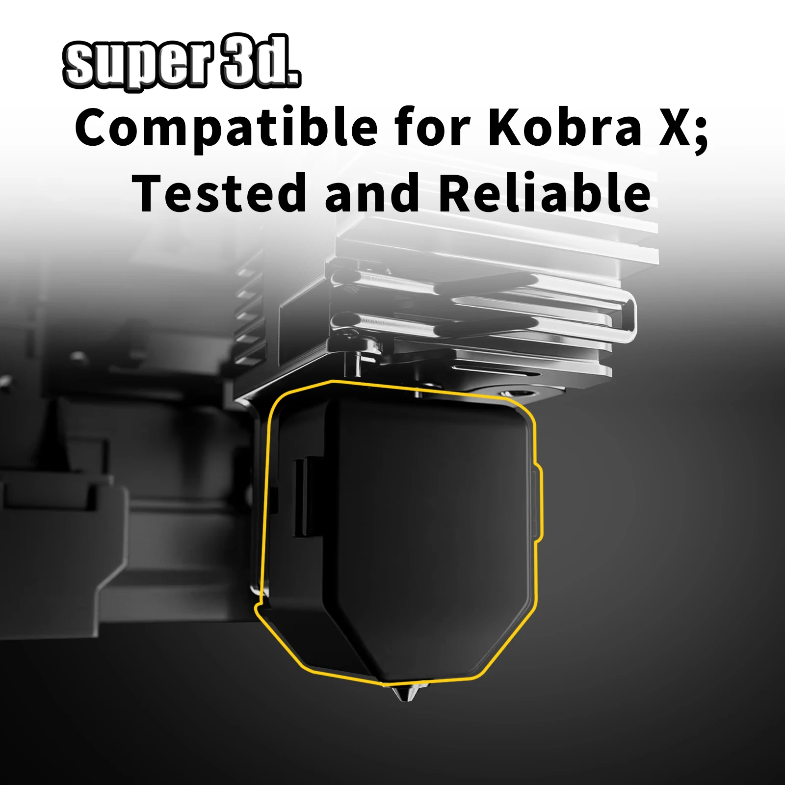 Anycubic Kobra X Düsen-Silikonschutz, Düsenbürste, Hochtemperatur-KX-Werkzeugkopf, Kobra 4 3D-Drucker Zubehör, Kobra X Hotend-Abdeckung – Detail 14
