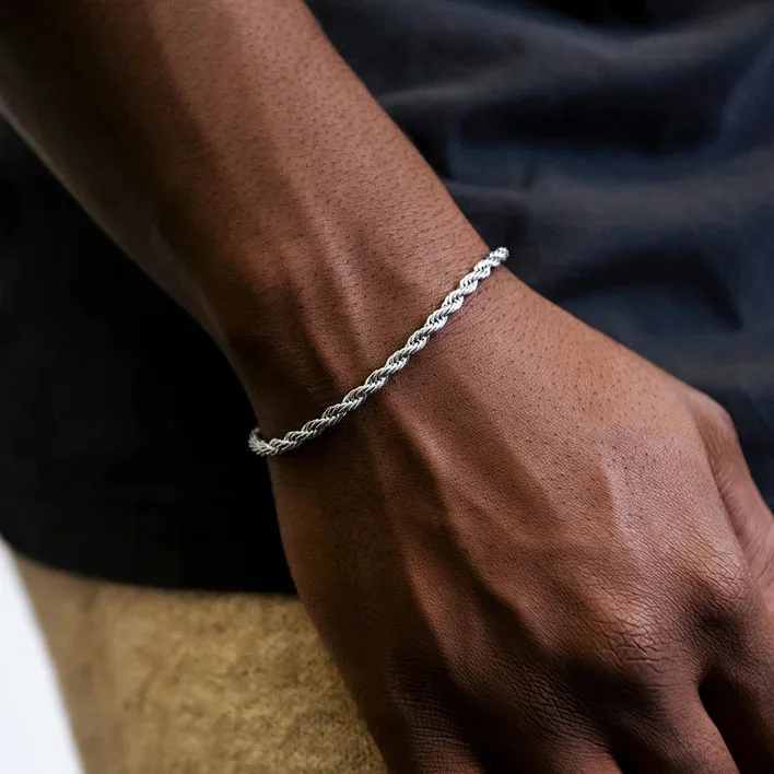 Vnox Unisex Rope Ch…