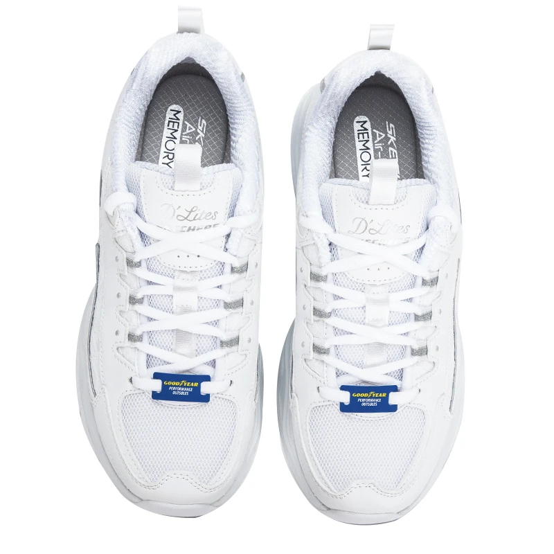 

Skechers D'Lites 4.0 Повседневная обувь Panda Shoes Удобная легкая женская обувь с низким берцем для медленной ходьбы в городе 896147-Wsl