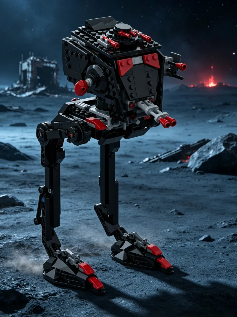 Event Party - Black Walking Mech Model Desktop Home