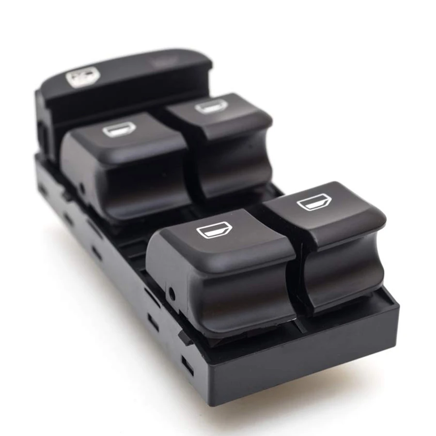 

Portable Car Window Control Switch Panel Button Electric Master Power For A4 B8 A5 Q5 2007-2012 8K0959851D