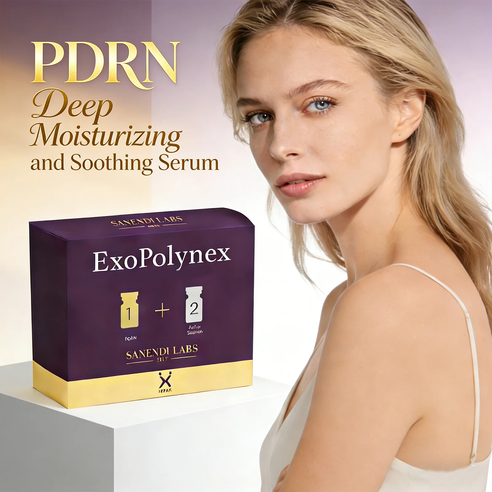 

EXOVita Skin Deep Soothing Repair с PDRN и коллагеном для осветления кожи лица, модель 2026 года, для салонов красоты Dr.Pen