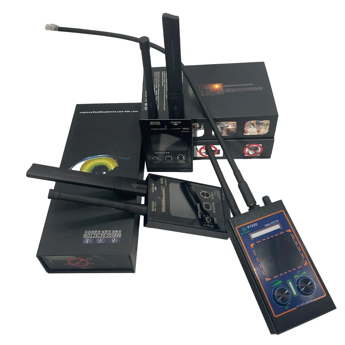 

Portable Hidden Camera Detector Anti Spy GPS Tracker Finder RF Signal Scanner for Privacy Protection Home & Travel