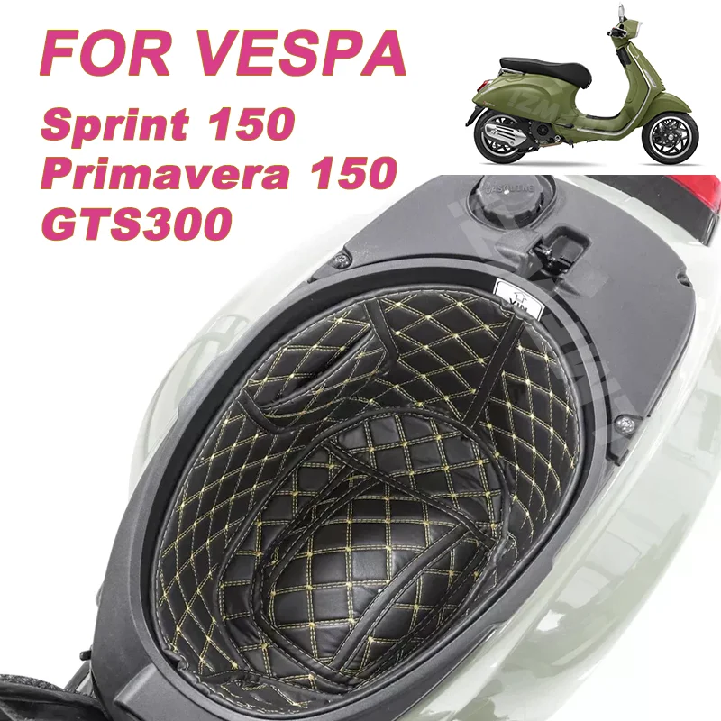 

For VESPA Sprint 150 Primavera 150 Motorcycle Storage Box Seat Bucket Lining Pad Protector Accessories